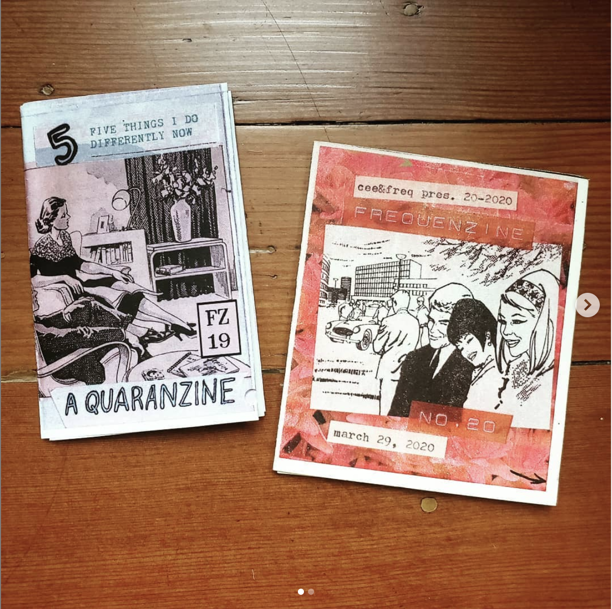 zines: Frequenzine 19 & 20